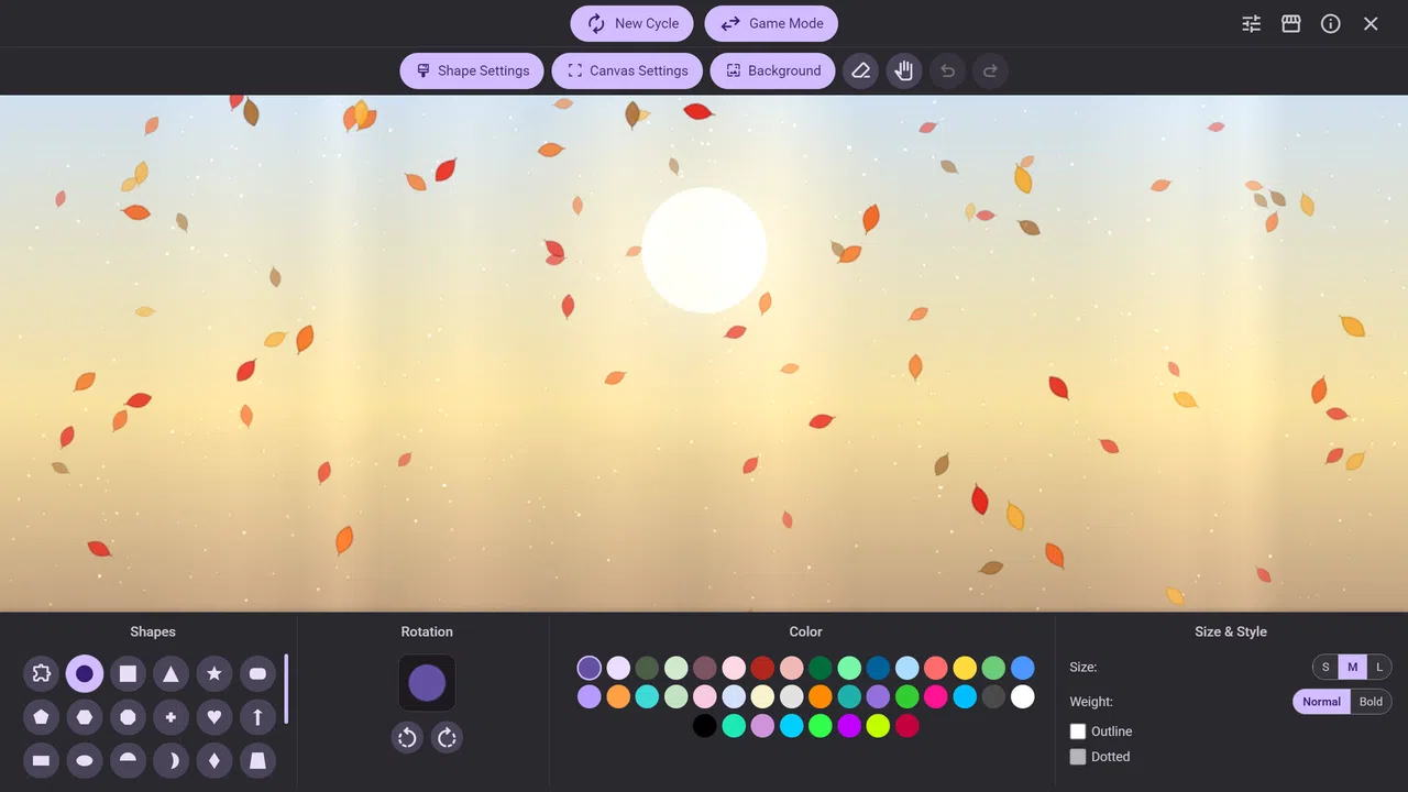 Shapeweaver - Holiday Festive Background Pack Screenshot 0