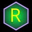 Letter R icon