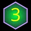 Digit 3 icon