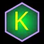 Letter K icon