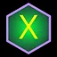 Letter X icon