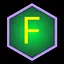 Letter F icon