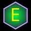 Letter E icon