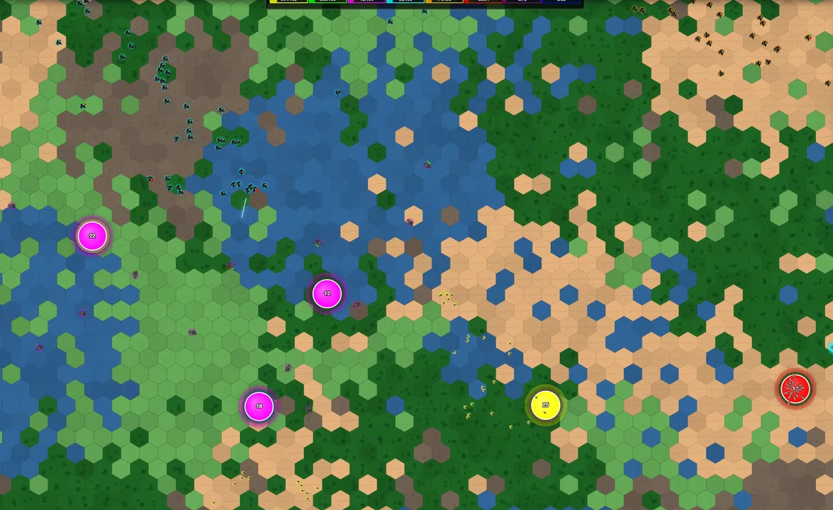 Flocking Wars Screenshot 2