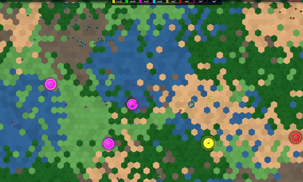 Flocking Wars Screenshot 3