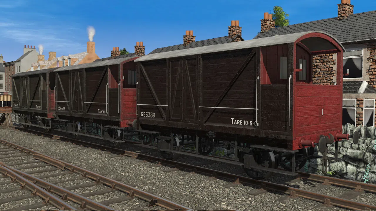 Trainz 2019 DLC - LSWR 10T Brake Vans Screenshot 0