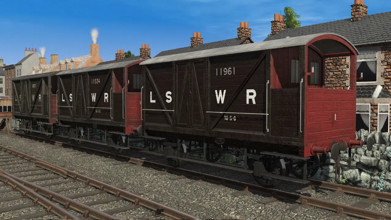 Trainz 2019 DLC - LSWR 10T Brake Vans Screenshot 5