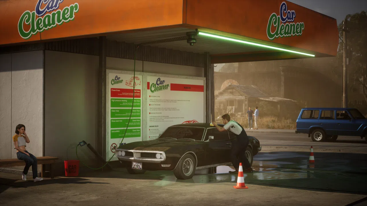 Car Wash Together: Prologue - Early Days Screenshot 2