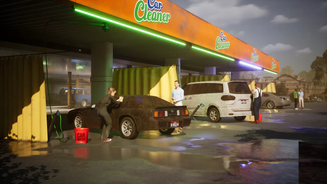 Car Wash Together: Prologue - Early Days Screenshot 3