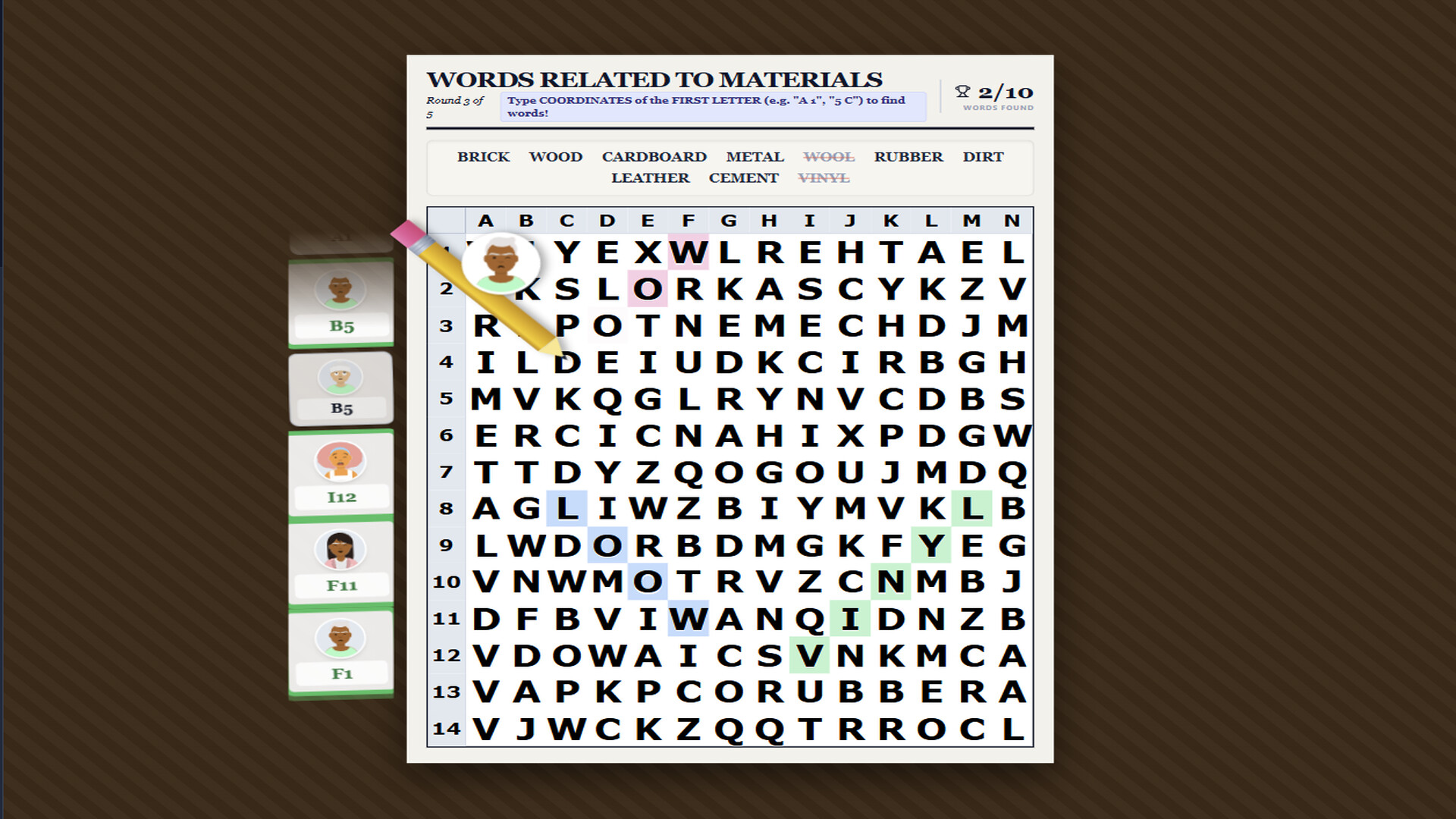 Raisin's Wordsearch Screenshot 0