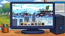 Indie GameDev Sim Screenshot 0
