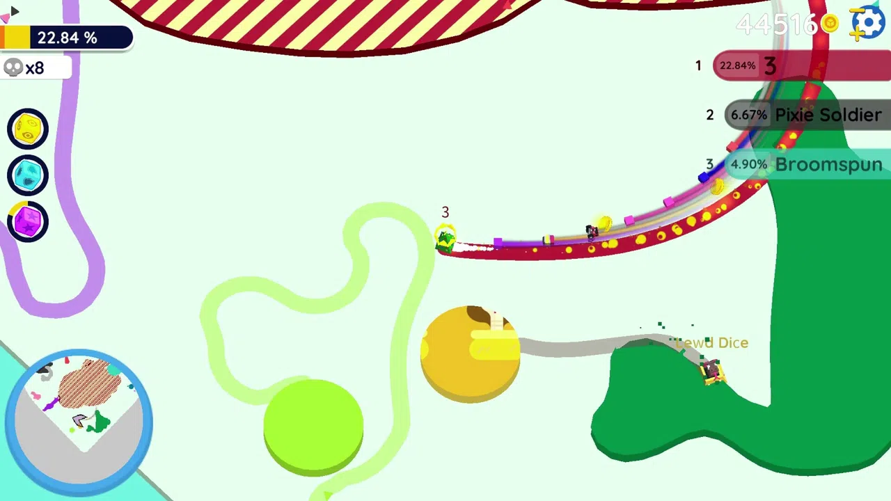 Paper io 2: Christmas DLC Screenshot 2