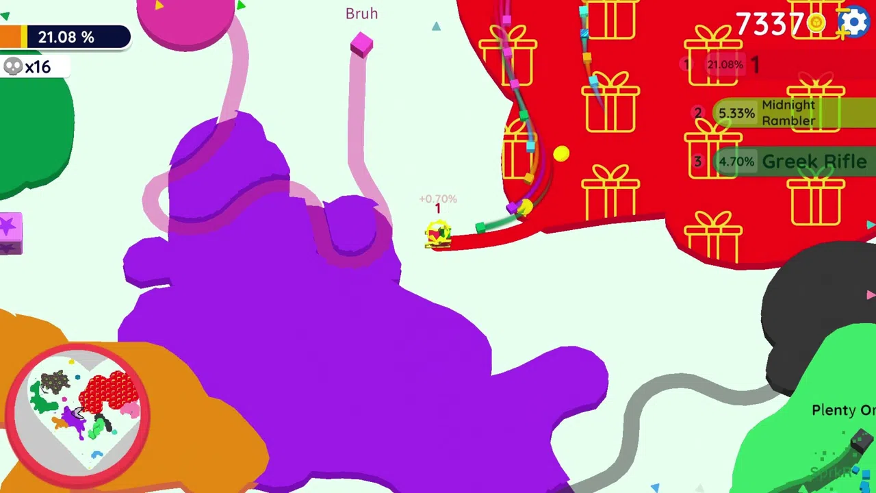 Paper io 2: Christmas DLC Screenshot 0