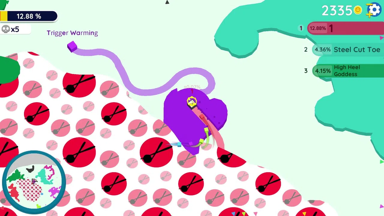 Paper io 2: Food DLC Screenshot 5