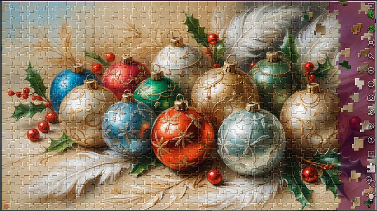 Master of Pieces © Jigsaw Puzzle DLC - Silver Winter Screenshot 8