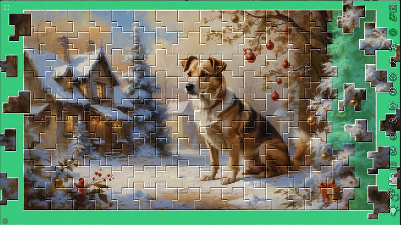 Master of Pieces © Jigsaw Puzzle DLC - Silver Winter Screenshot 3