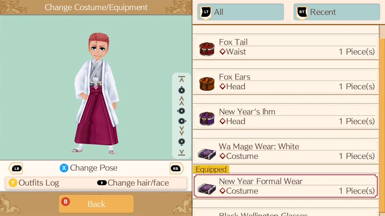 Wa-Style New Year Set - WorldNeverland - Daily Life in the Elnea Kingdom - Another Life Adventure Screenshot 0
