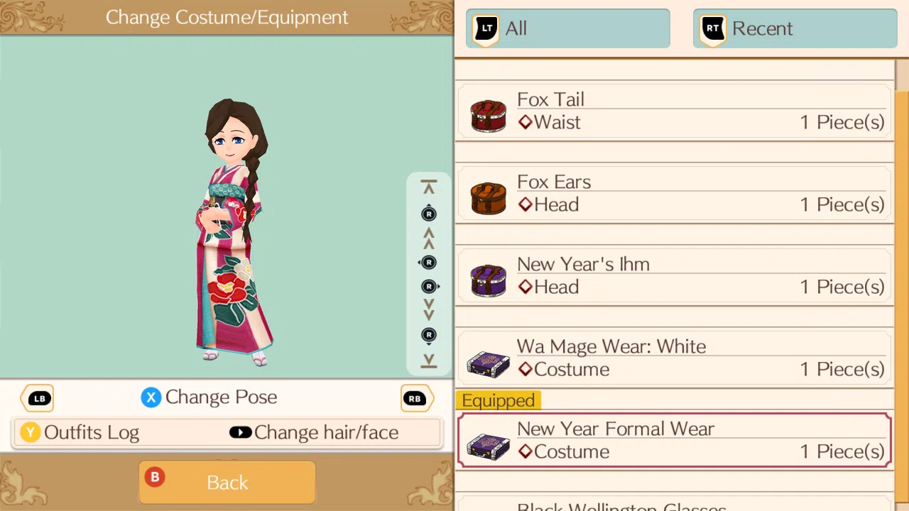 Wa-Style New Year Set - WorldNeverland - Daily Life in the Elnea Kingdom - Another Life Adventure Screenshot 1