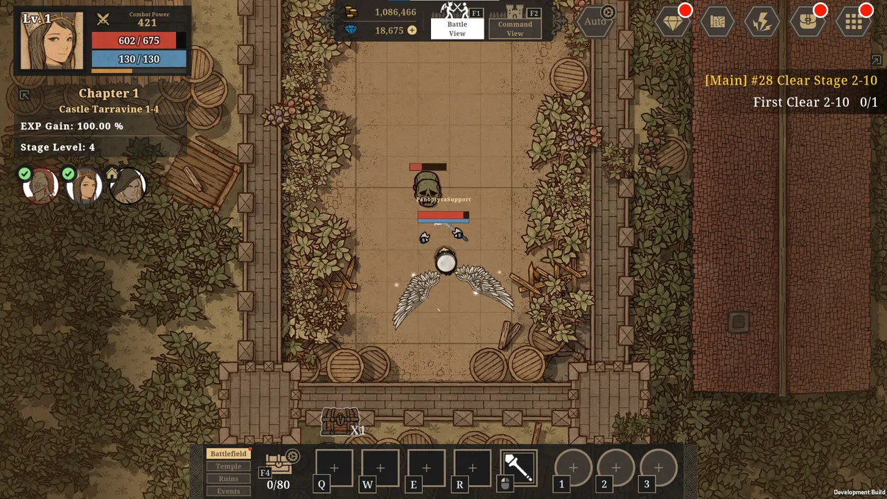 PANOPTYCA : Idle RPG Manager - Supporter Pack Screenshot 0