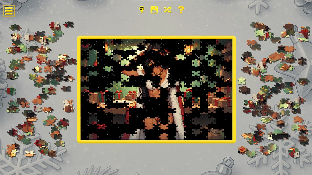 Santa’s Little Secrets – Naughty Jigsaw Screenshot 1
