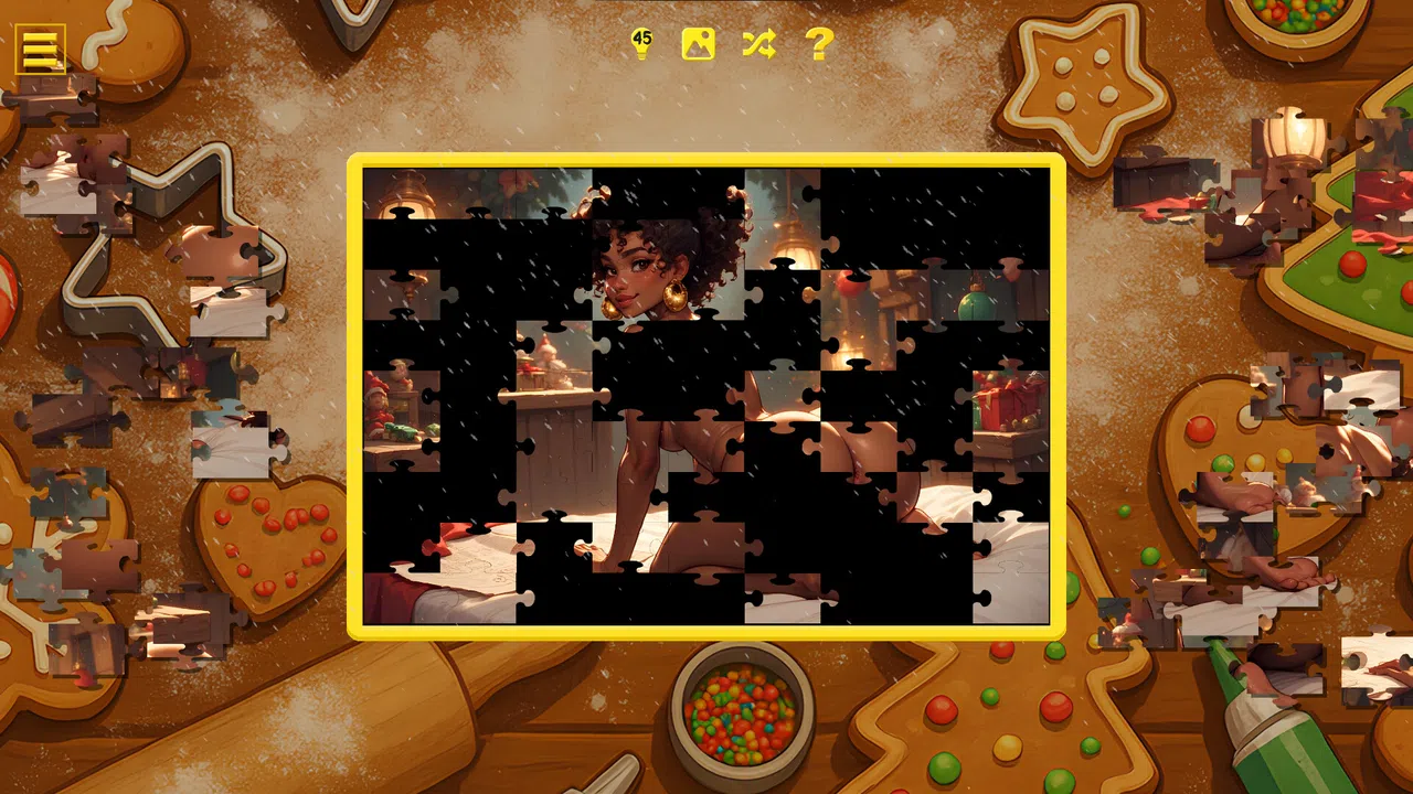 Santa’s Little Secrets – Naughty Jigsaw Screenshot 2