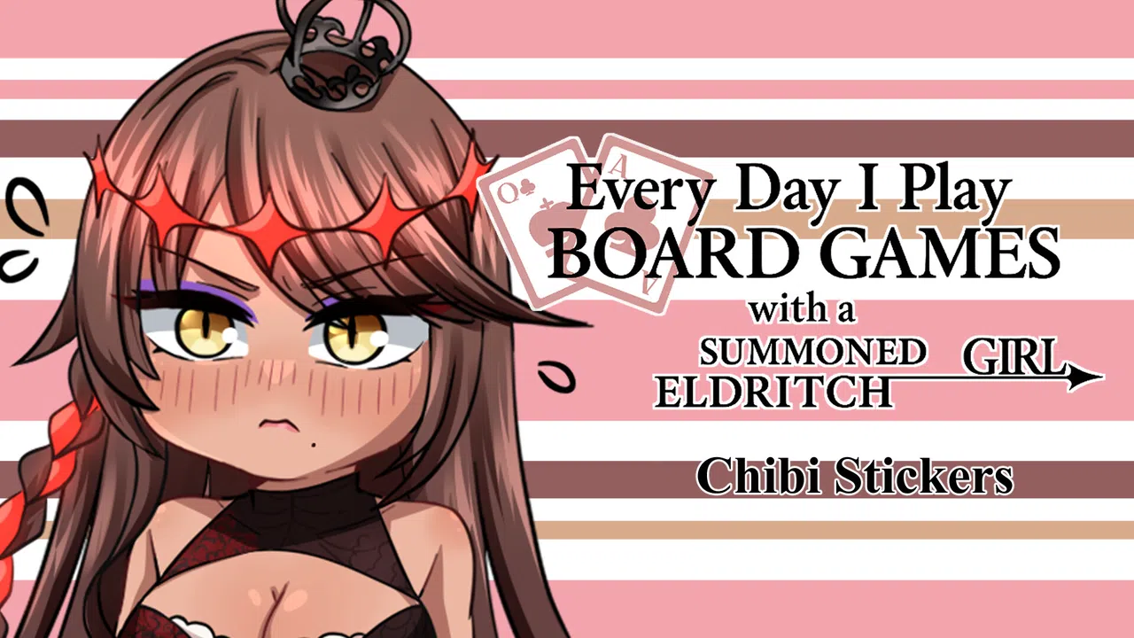 Everyday I Play Board Games with a Summoned Eldritch Girl DLC- Chibi Stickers Screenshot 0