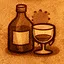 Drink alcohol icon