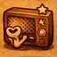 Turn on the TV icon