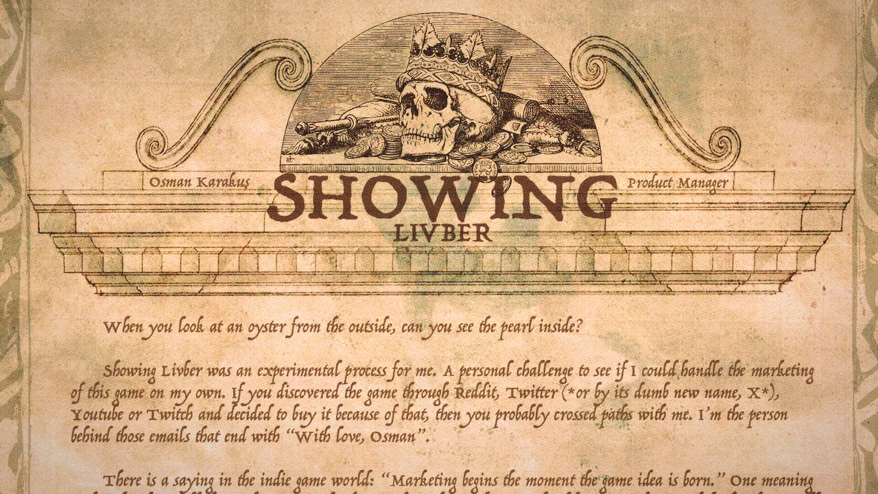 Livber: Smoke and Mirrors - Making of Livber Artbook Screenshot 1