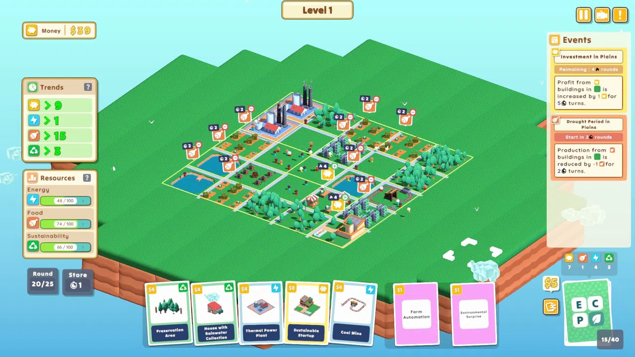 Eco City Planner Demo Screenshot 2
