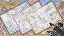 FIND KITTENS 7: Cookie Town - Coloring Book Screenshot 0