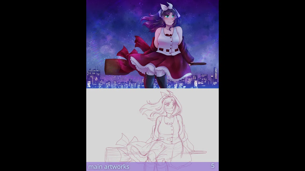 Mari's Magical Deliveries Artbook Screenshot 0