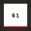 Spent Currency 1 White icon
