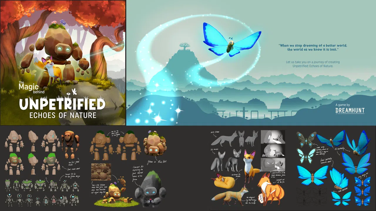 Unpetrified: Echoes of Nature - Digital Artbook Screenshot 0