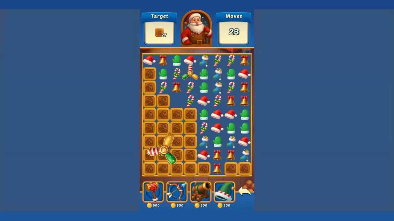 Santa Holiday Puzzle Screenshot 2