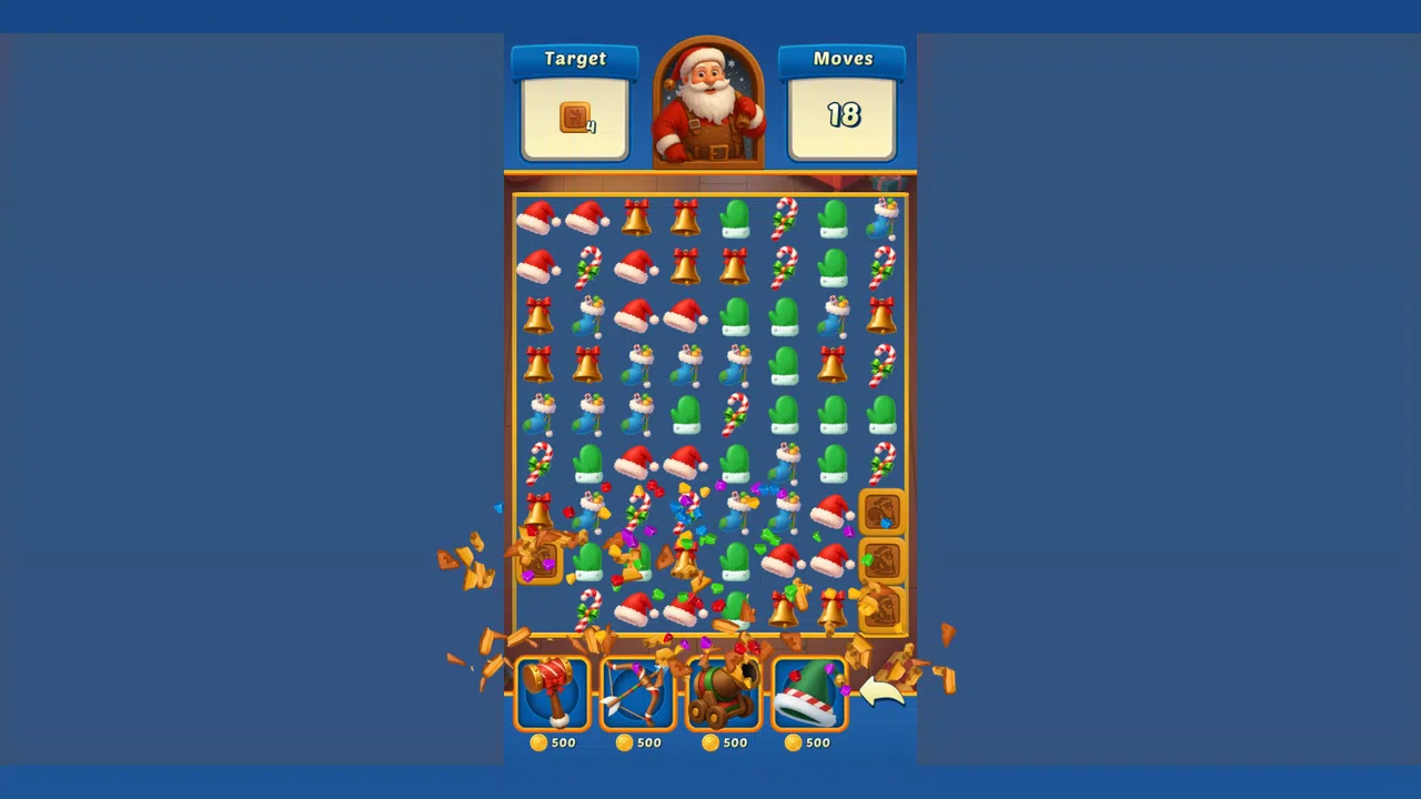 Santa Holiday Puzzle Screenshot 3