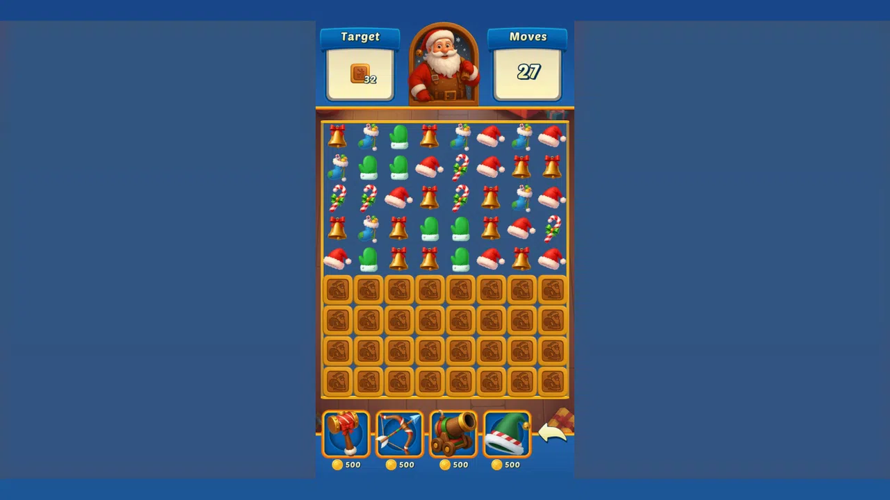 Santa Holiday Puzzle Screenshot 0