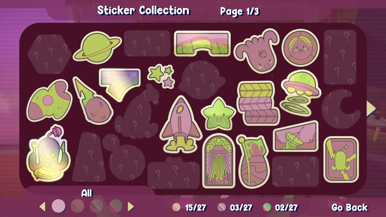 Sticker Catcher: Star Invasion Screenshot 2
