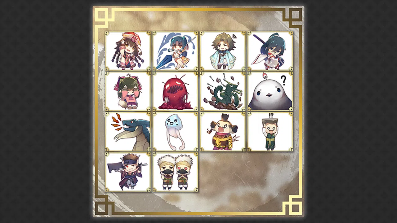Utawarerumono: ZAN Sticker Set 2 Screenshot 0