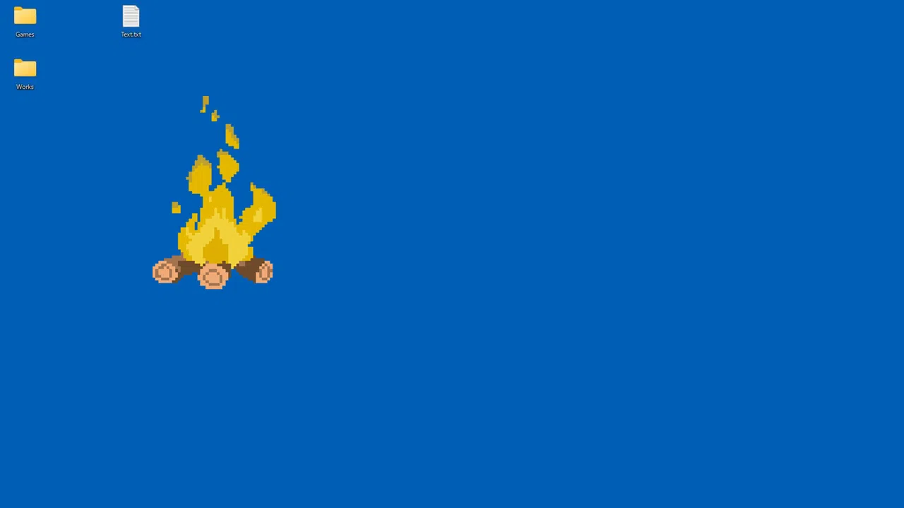 Pixel Bonfire (Desktop Mascot) - DLC Screenshot 4