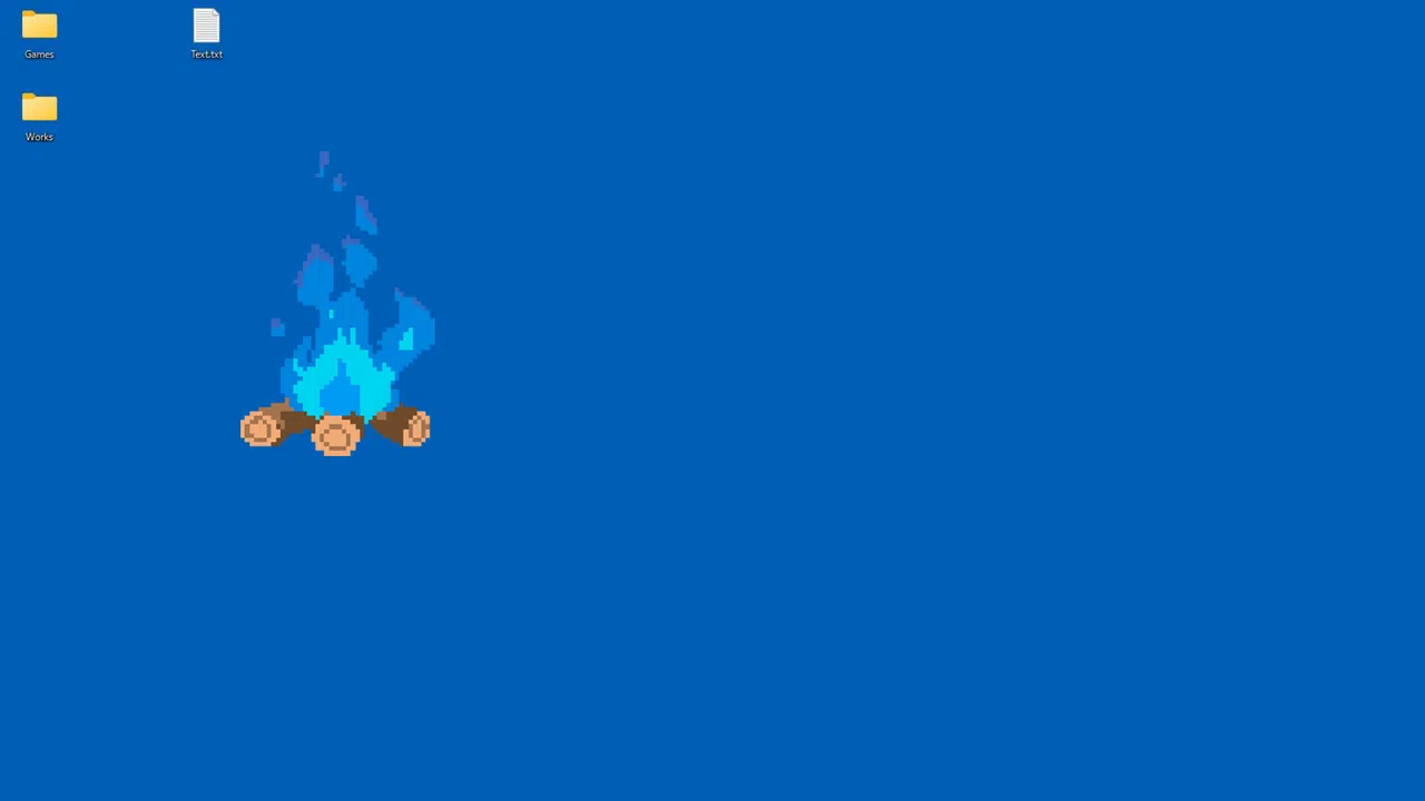 Pixel Bonfire (Desktop Mascot) - DLC Screenshot 3