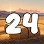 24 level completed icon