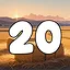20 level completed icon