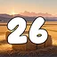 26 level completed icon