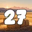 27 level completed icon