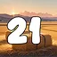 21 level completed icon