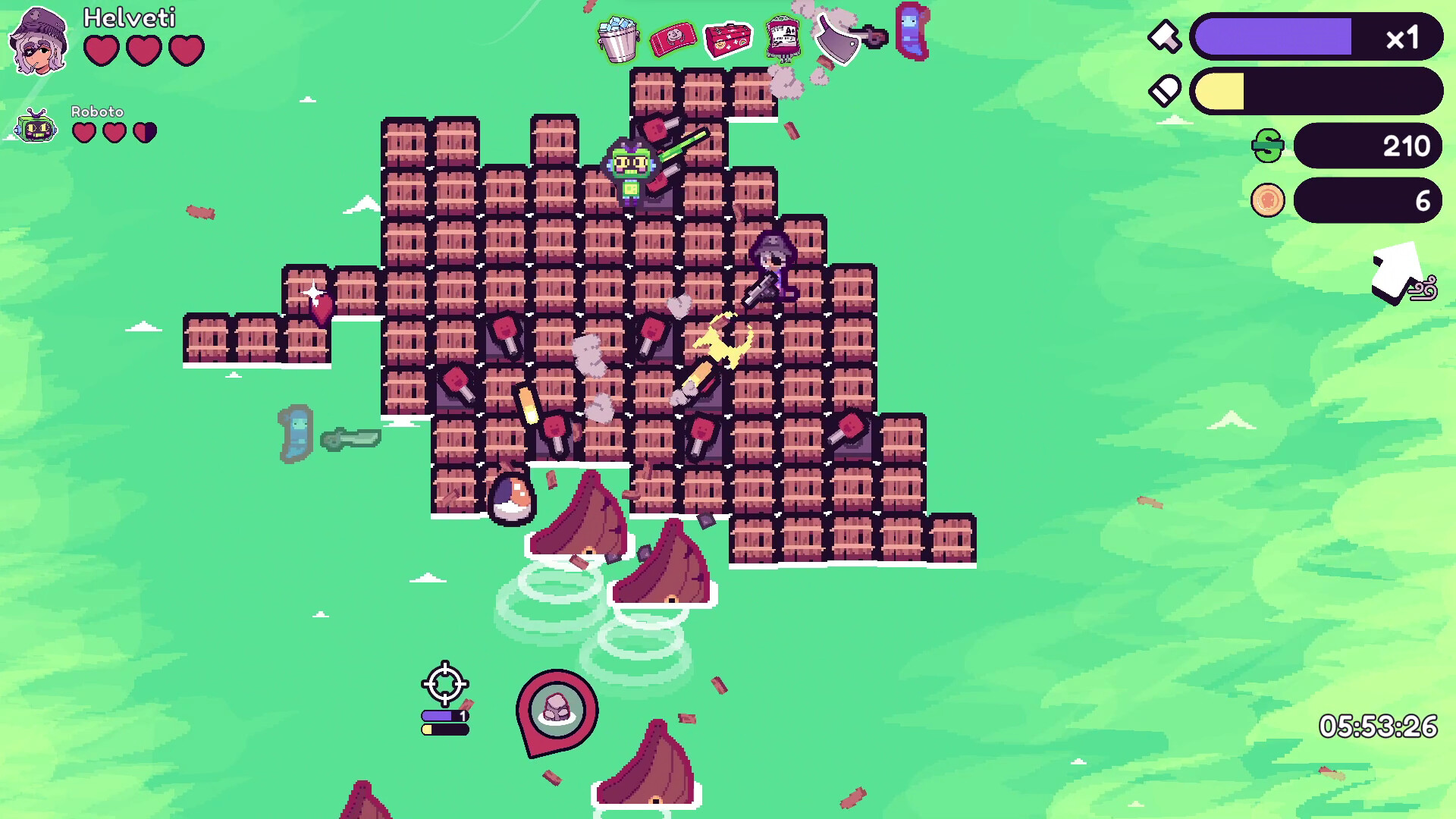 Super Raft Boat Together Screenshot 1