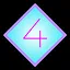 Digit 4 icon