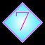 Digit 7 icon
