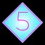Digit 5 icon